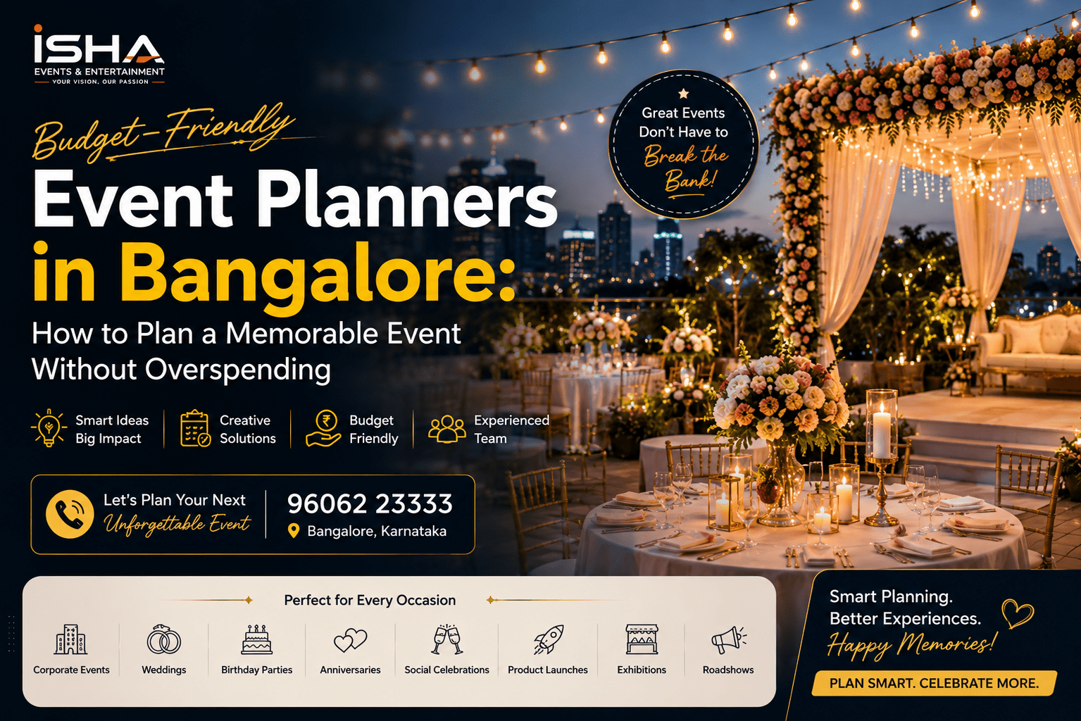 Budget-Friendly Event Planners in Bangalore