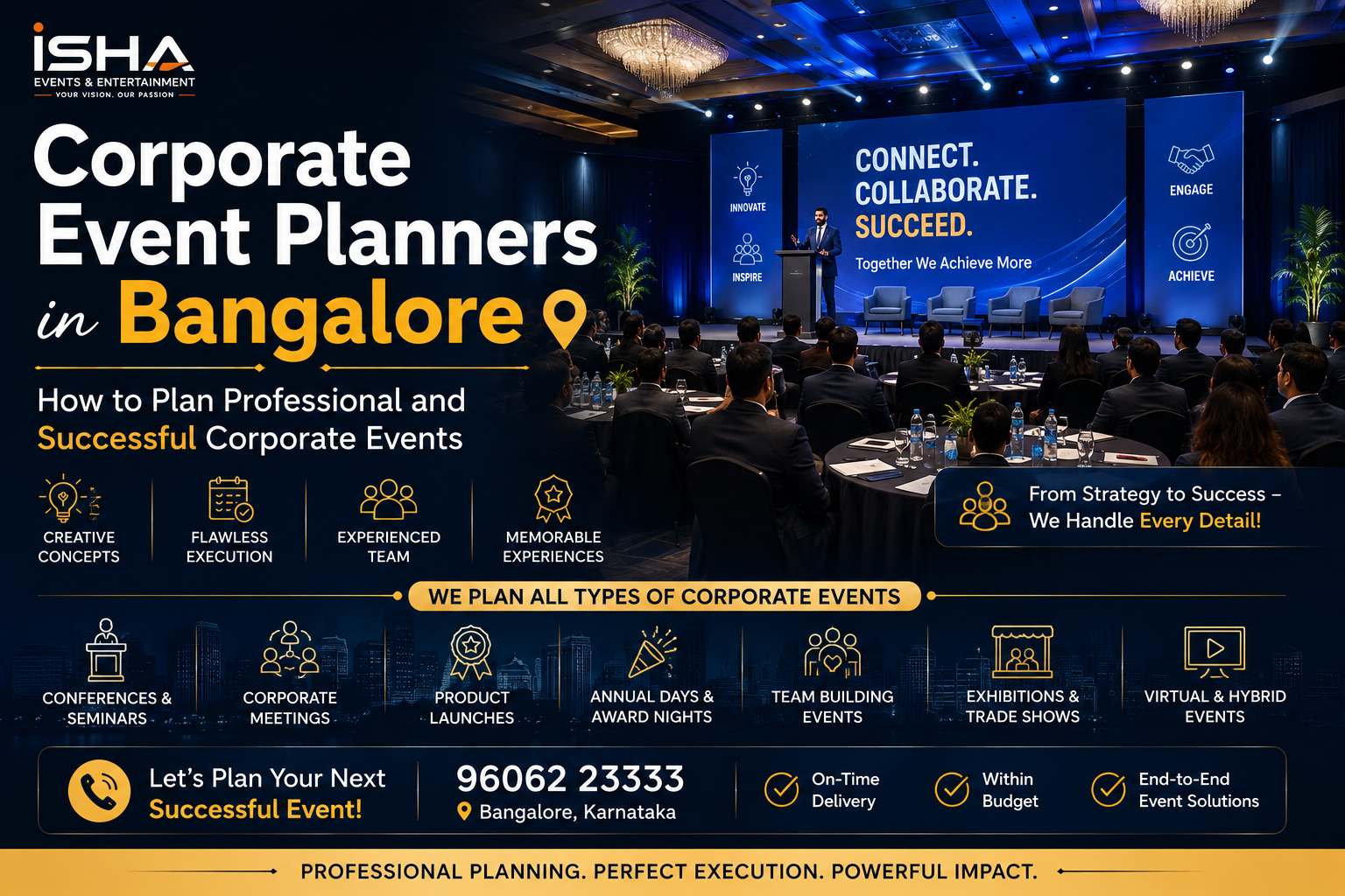 Corporate Event Planners in Bangalore: