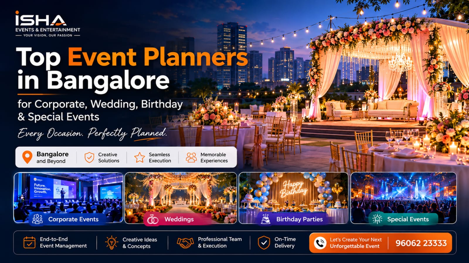 Top Event Planners in Bangalore for Corporate