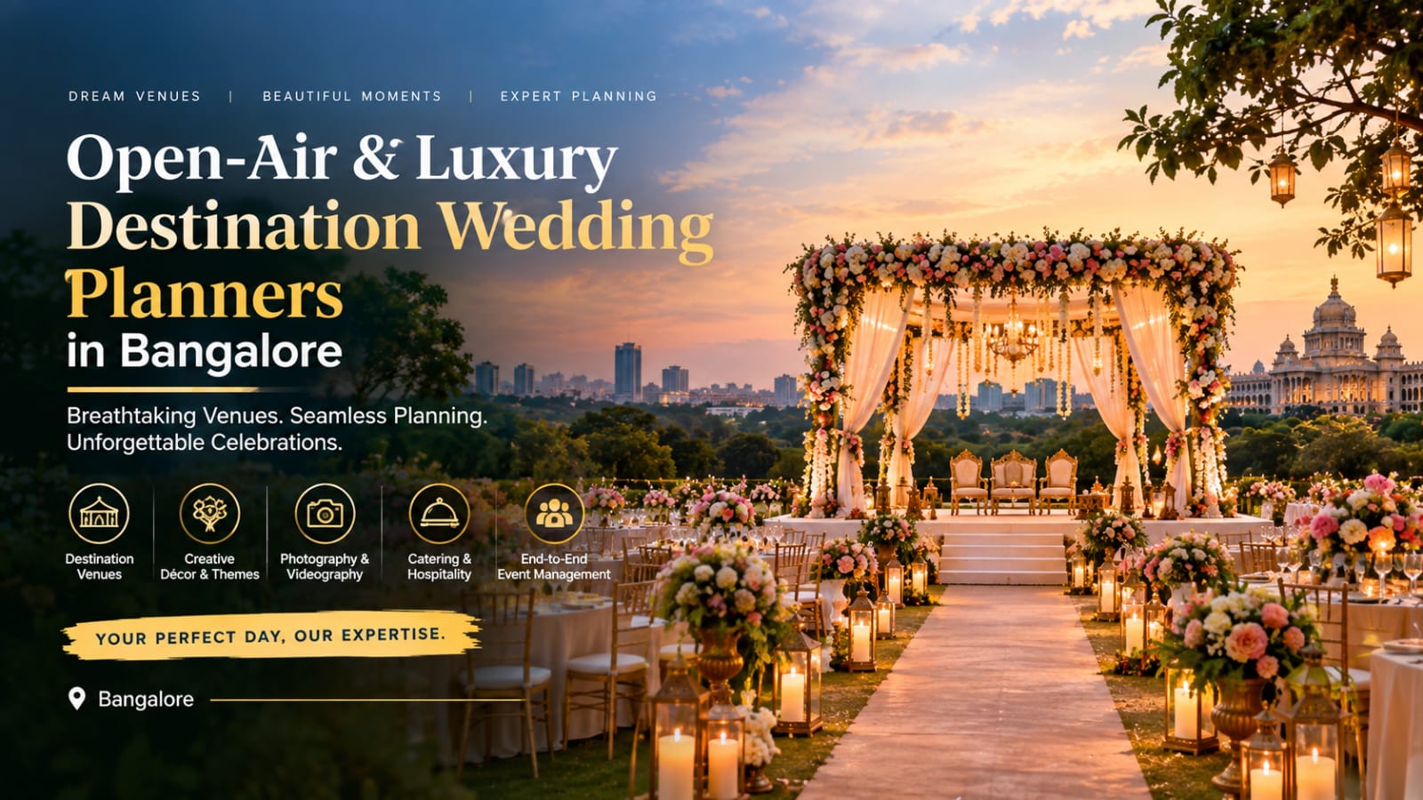 Open-Air & Luxury Destination Wedding