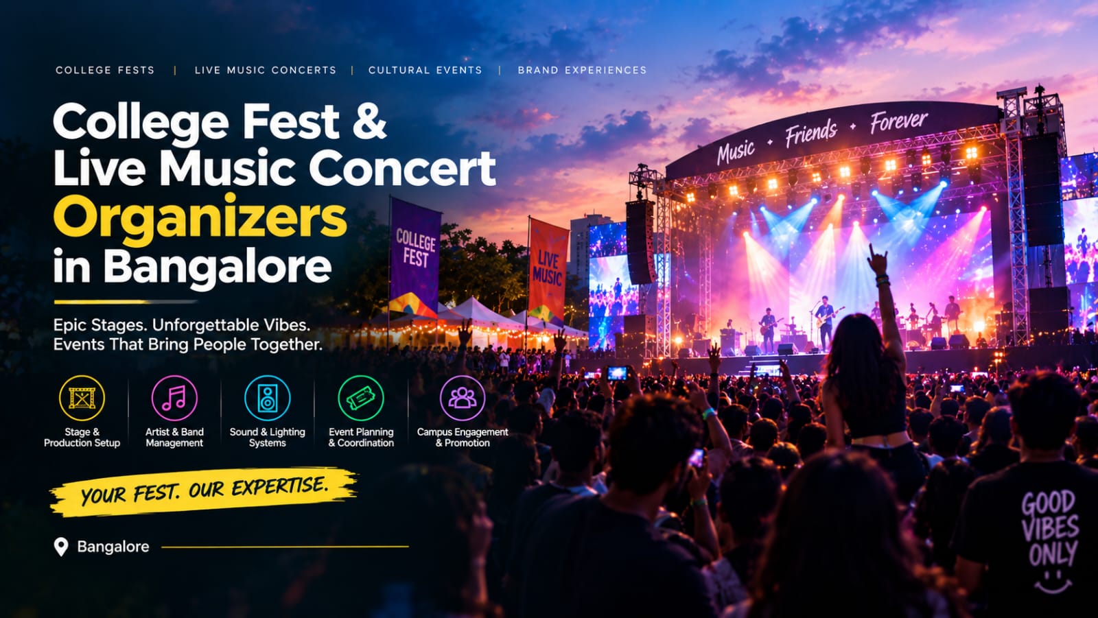 College Fest & Live Music Concert